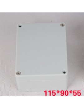 115x90x55mm Electronic Waterproof Plastic Box - White