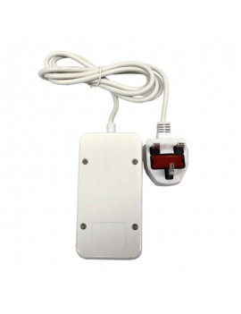 30W 6-USB 6A Portable Charger USB Socket UK Standard White