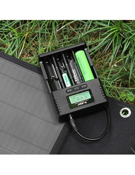 Soshine Universal Intelligent Battery Charger 4 Slots LCD Display for Li-ion LiFePO4 Ni-MH Ni-Cd Battery