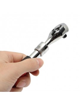 3/8 inch 72 Teeth Extending Socket Wrench Ratchet Wrench Handle Tool