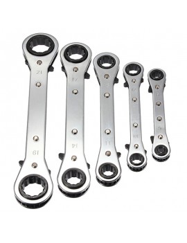 11 x 13mm Reversible Ring Ratchet Spanner Ratchet Wrench Ratcheting Spanner Silver