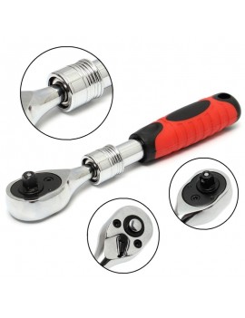 1/2 inch 72 Teeth Extending Socket Wrench Ratchet Wrench Handle Tool