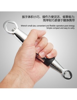 23-in-1 Multi-function Wrench Adjustable Mini Wrench Universal Purpose Spanner