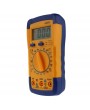A830L LCD Digital Multimeter DC AC Voltage Tester Yellow & Blue